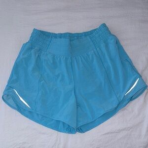Hotty Hot High Rise Blue Shorts